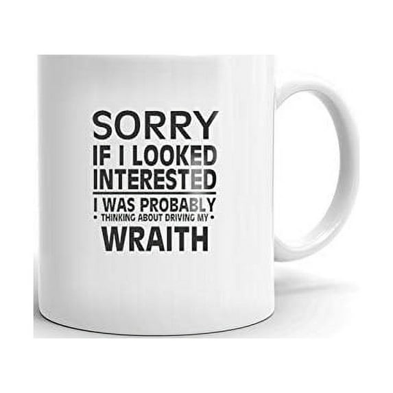 Thinking about my WRAITH Driver Coffee Tea Ceramic Mug Office Work Cup Gift 11 oz