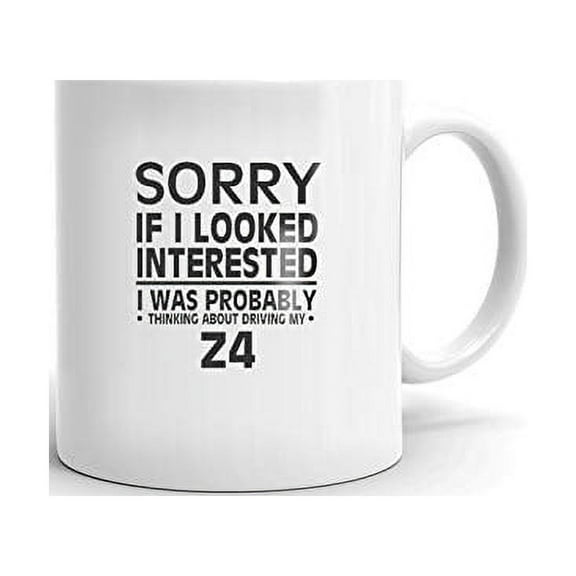 Thinking about my Z4 Driver Coffee Tea Ceramic Mug Office Work Cup Gift 15 oz