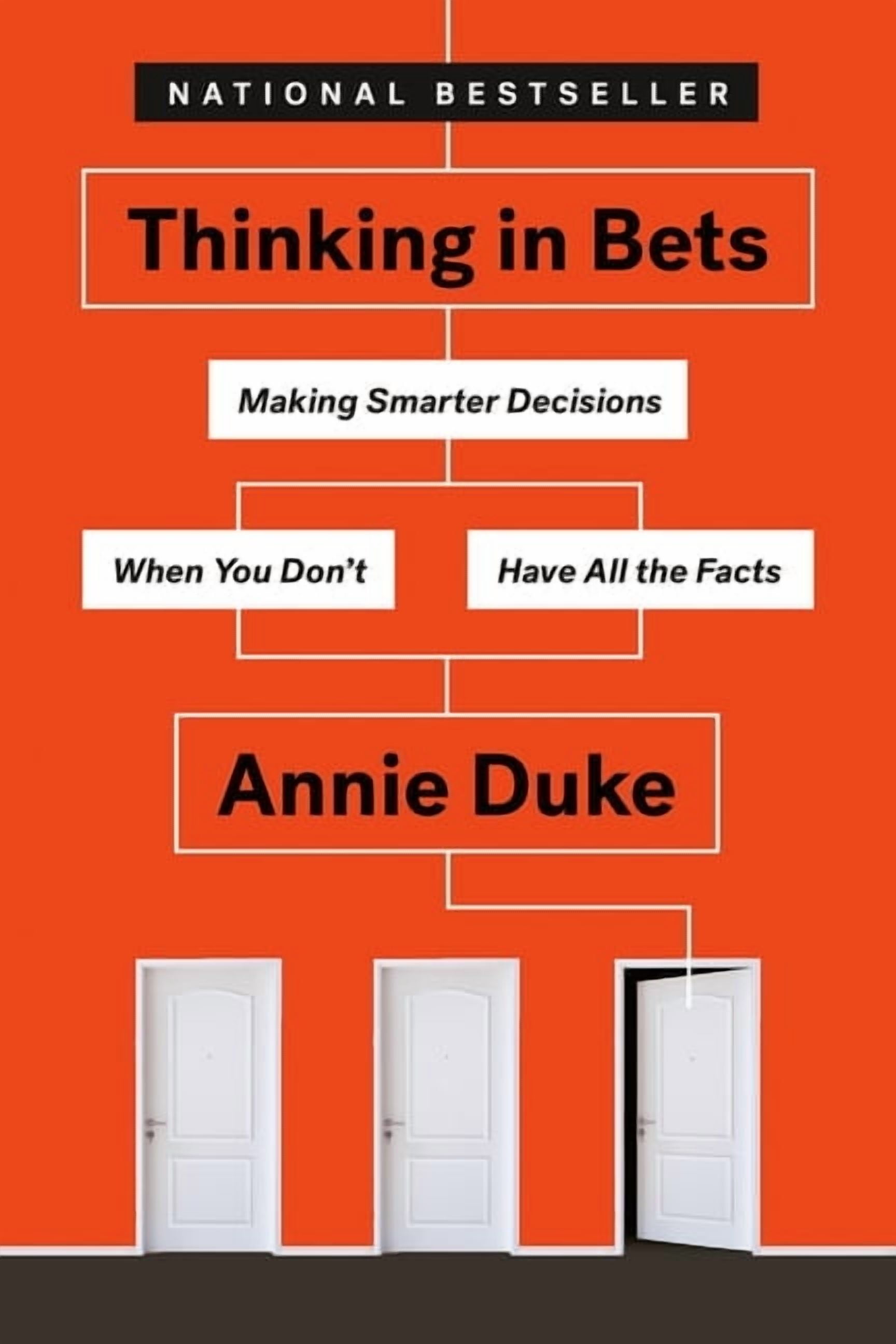 ANNIE DUKE Thinking in Bets: Making Smarter Decisions When You Don't Have All the Facts, (Paperback)