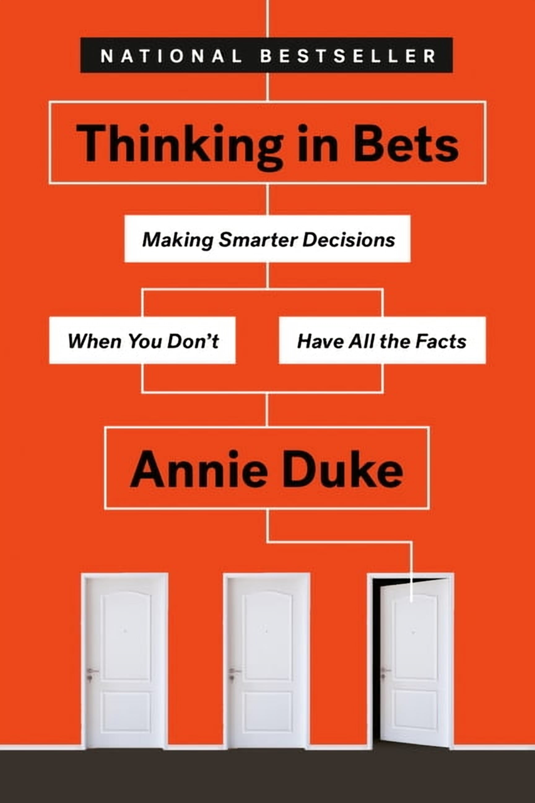 ANNIE DUKE Thinking in Bets : Making Smarter Decisions When You Don't Have All the Facts (Paperback)