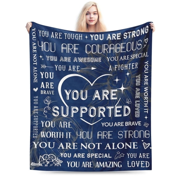Thinking of You Gifts for Women, Cancer Care Gifts for Women, Get Well Blanket, Get Well Soon 50x40