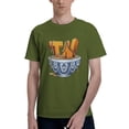 thumbnail image 1 of Thinknoodles Men'S Basic Short Sleeve T-Shirt Moss Green 3x-Large, 1 of 5