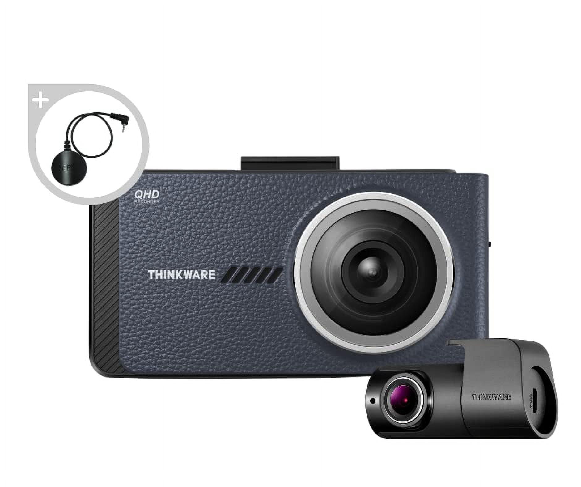  Dash Cam, 2560x1440P QHD, Front and Rear Dash Cam with