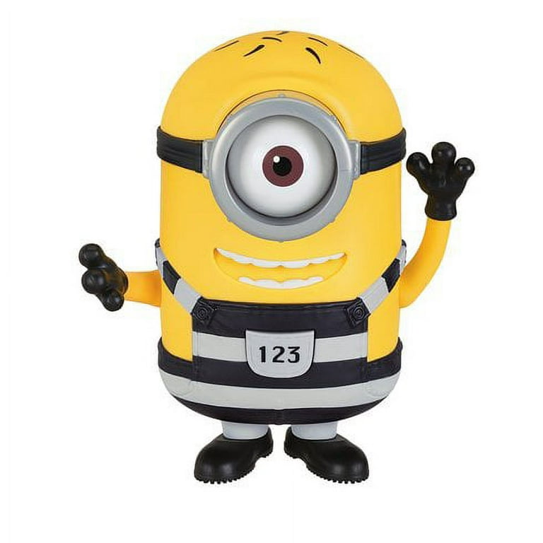 Thinkway Toys Despicable Me 3 Talking Jail Time Carl Action Figure