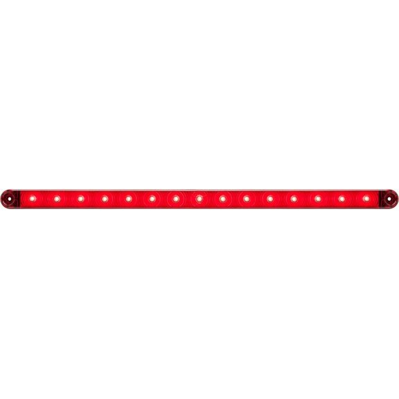 Thinline LED Trailer Tail Light - Stop, Tail, Turn, Red Lens STL64RB