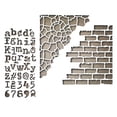 thumbnail image 1 of Thinlits Dies 3pk By Tim Holtz, Mixed Media #3, 1 of 4