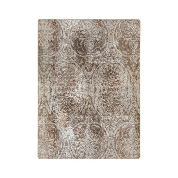Thinly Veiled 5'4" x 7'8" Area Rug In Color Antique Taupe-Color:Antique Taupe,Material:Nylon