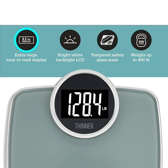 Thinner by Conair Easy-Read Digital Weight Scale TH106