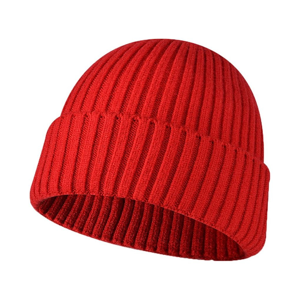 Thinsont Adults Beanie Comfortable Stylish Thickened Keeping-warm