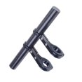 thumbnail image 1 of Thinsont Bike Handlebar Extender Clamp Handle Bar Extended Bracket Clamp Extension Alloy Holder Mount Clip grain black 20cm, 1 of 8