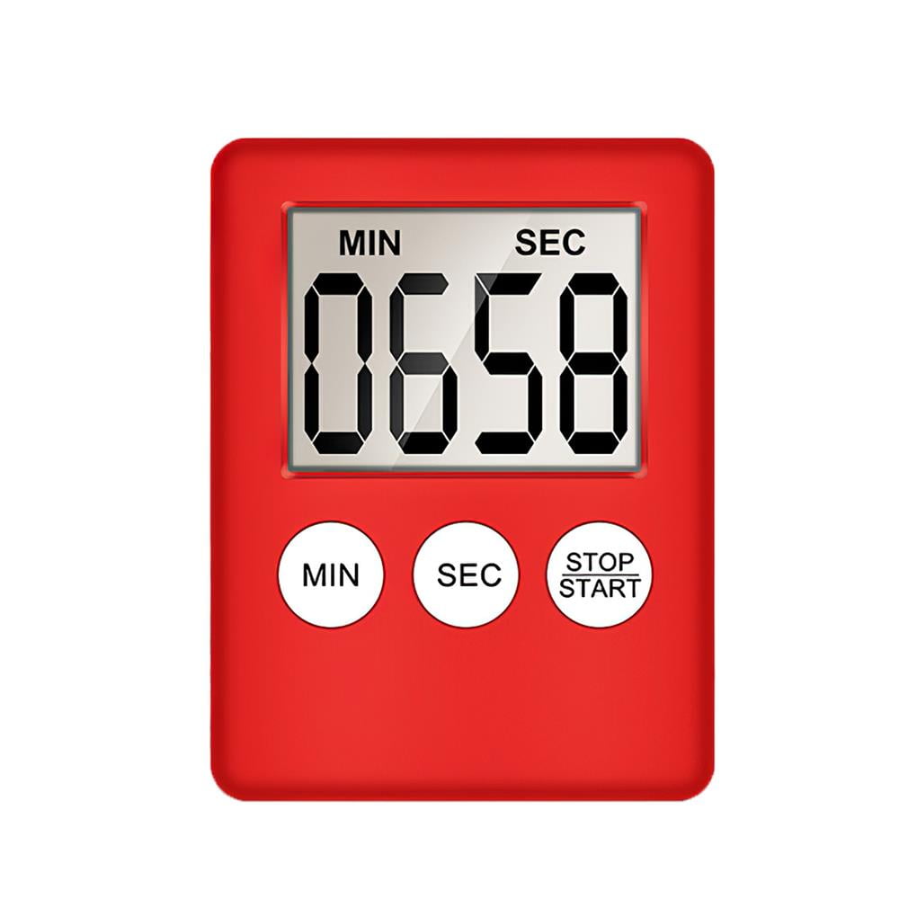 Thinsont Digital Timer Clock Electric Time Reminder Cooking Stopwatch
