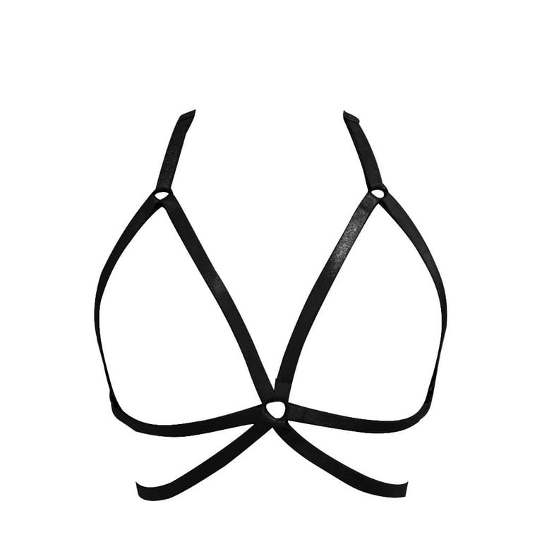 Thinsont Harness Bra Simple Design Resilience Women's Clothing