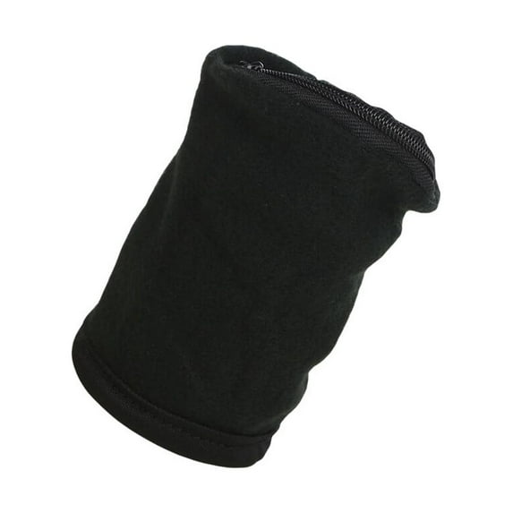 Thinsont Sport Wrist Wallet Women Men Solid Color Money Card Holder Zipper Cash Pouch Wristband Clothing Accessory Carrying Holders