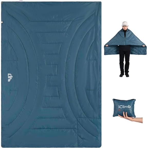 Thinsulate Insulation Warm Camping Blanket Ultralight Compact
