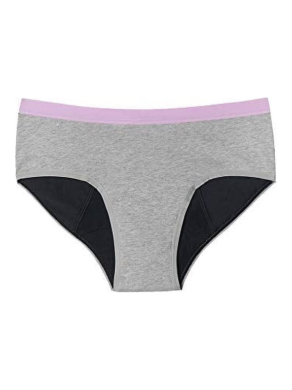 BTWN) Teen Period Underwear - Brief Panties Grey 13/14 - Super Absorbency