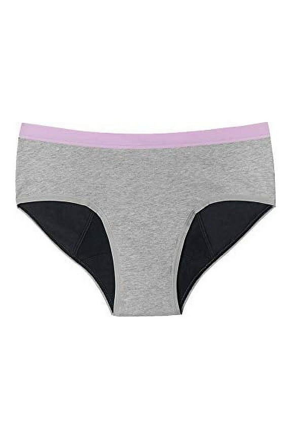 BTWN) Teen Period Underwear - Brief Panties Grey 13/14 - Super Absorbency