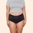 thumbnail image 1 of Thinx For All Leaks Light Absorbency Hi-Waist Bladder Leak Underwear, Small, Black, 1 of 9