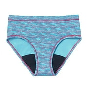 Thinx Teens Super Absorbency Cotton Brief Period Underwear, Hologram
