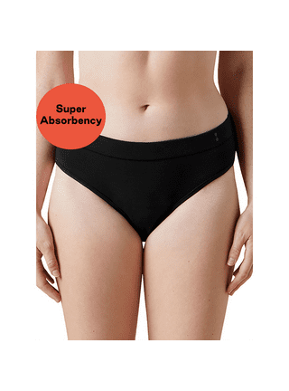  THINX Hiphugger Period Underwear for Women, FSA HSA Approved  Feminine Care, Menstrual Underwear Holds 5 Tampons, Red, X-Small : Health &  Household