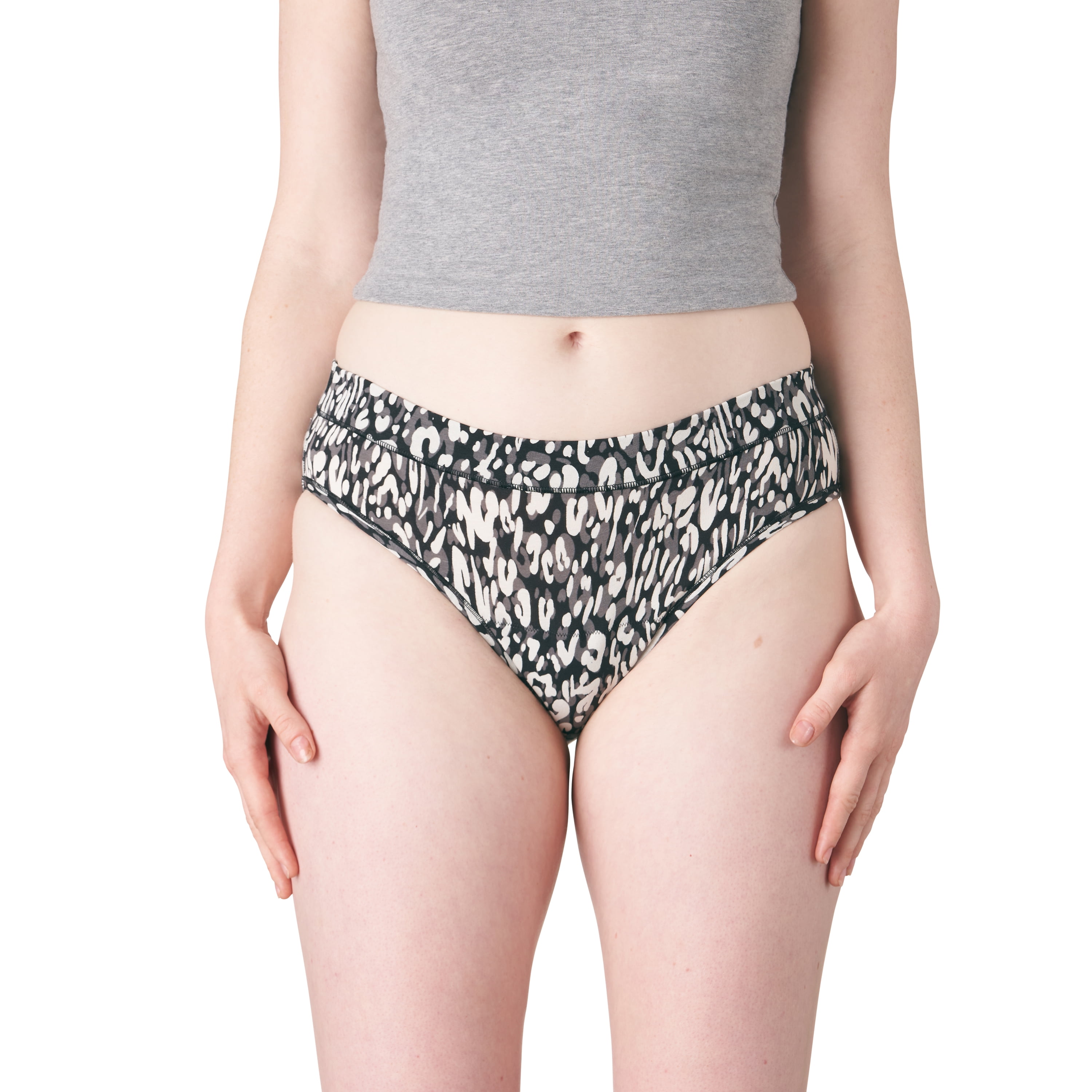 THINX Thong Period Underwear | Menstrual Underwear | Period Panties Black  3X-Large