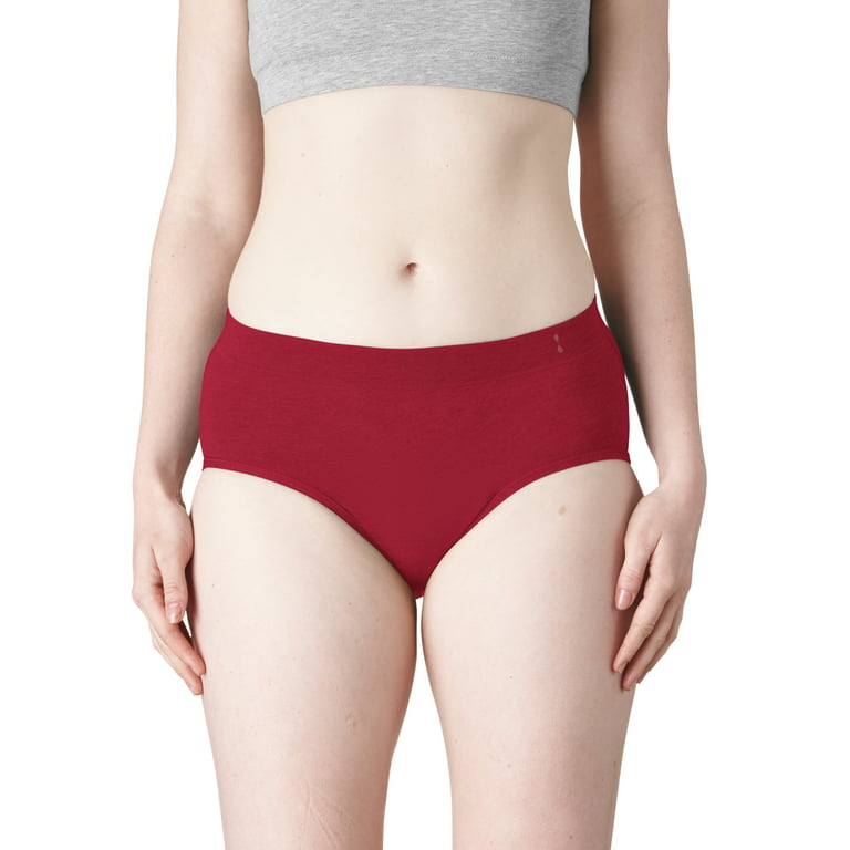 Thinx for All™ Women's Briefs Period Underwear, Super Absorbency, Rhubarb  Red