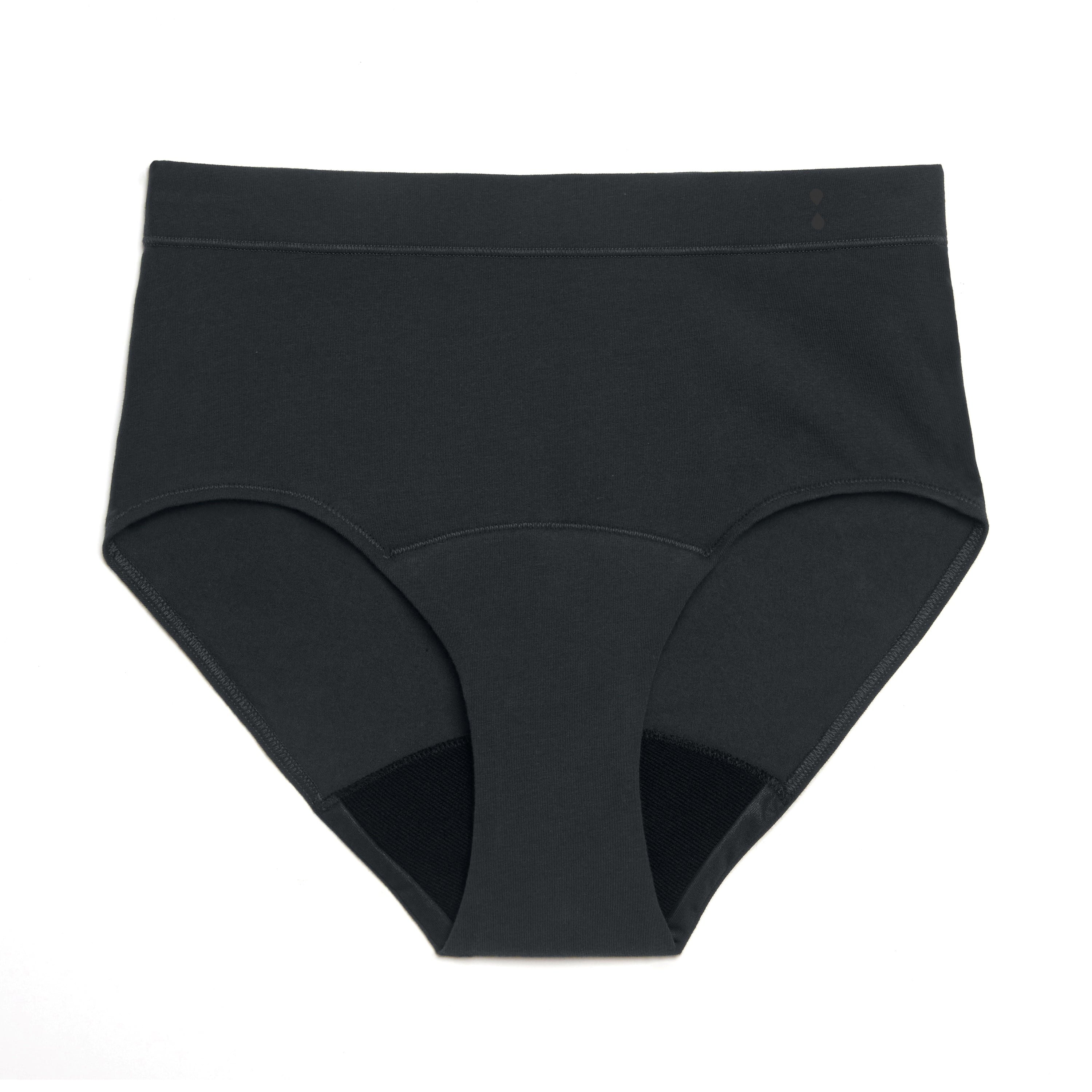 Thinx for All™ Women's Hi-Waist Period Underwear, All Day Absorbency, Black  Haze