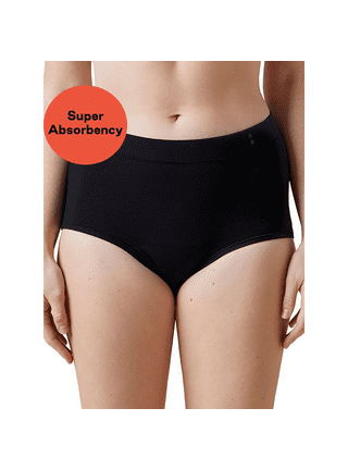 Thinx For All Women's Moderate Absorbency Boy Shorts Period Underwear -  Black S : Target