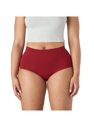 Thinx for All™ Women's Briefs Period Underwear, Super Absorbency, Rhubarb  Red 