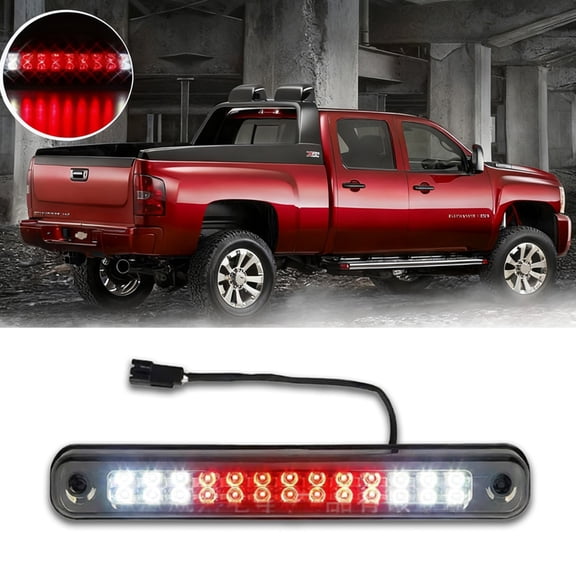 Third Brake Cargo Light Red Tail Lamp For Chevy GMC C/K1500 Silverado 1988-1998