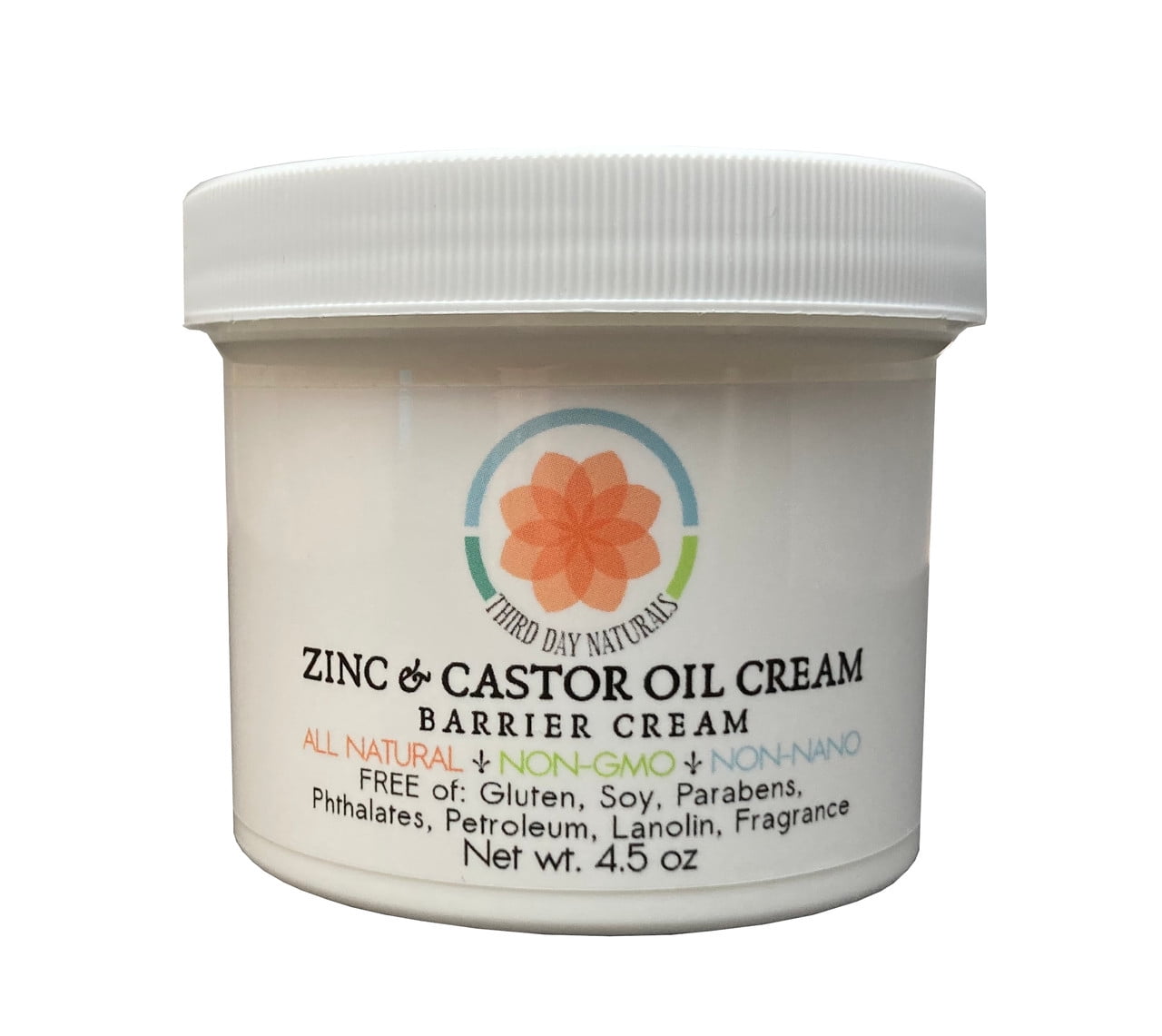 Third Day Naturals Zinc Oxide Cream – Unscented, 4.5 oz - Walmart.com