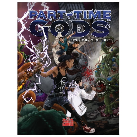 Third Eye Games Part-Time Gods (2nd Edition) New