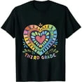 thumbnail image 1 of Third Grade 3rd Grade Rainbow Teachers Kids Back to School T-Shirt, 1 of 5