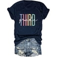 thumbnail image 1 of Third Grade T-Shirt for Women 3rd Grade Teacher Shirt Teacher Appreciation Short Sleeve Shirt Teacher Gift Tee, 1 of 4