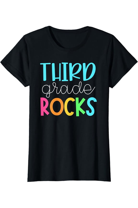 Third Grade Teacher Team Shirts - 3rd Grade Rocks