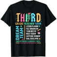thumbnail image 1 of Third Grade Teacher Tour Dream Team Happy Back To School T-Shirt, 1 of 4