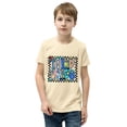 thumbnail image 1 of Third Grade Youth Short Sleeve T-Shirt Back to School, 3rd Grade First Day of School Tee for Boys (Natural, L), 1 of 3