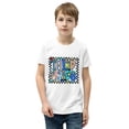 thumbnail image 1 of Third Grade Youth Short Sleeve T-Shirt Back to School, 3rd Grade First Day of School Tee for Boys (White, L), 1 of 3