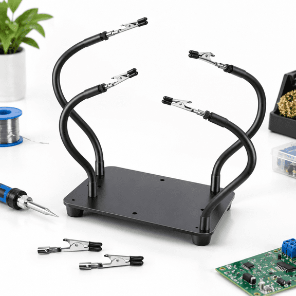 Third Hand Soldering Tool Adjustable Helping Hands Workstation