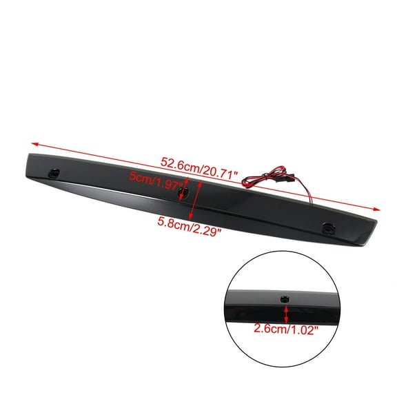 Third High Level LED Tail Brake Light for Mercedes-Benz Vito W639 Smoked -