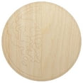 thumbnail image 1 of Third Last Quarter Moon Phase Wood Shape Unfinished Piece Cutout Craft DIY Projects - 4.70 Inch Size - 1/8 Inch Thick, 1 of 7