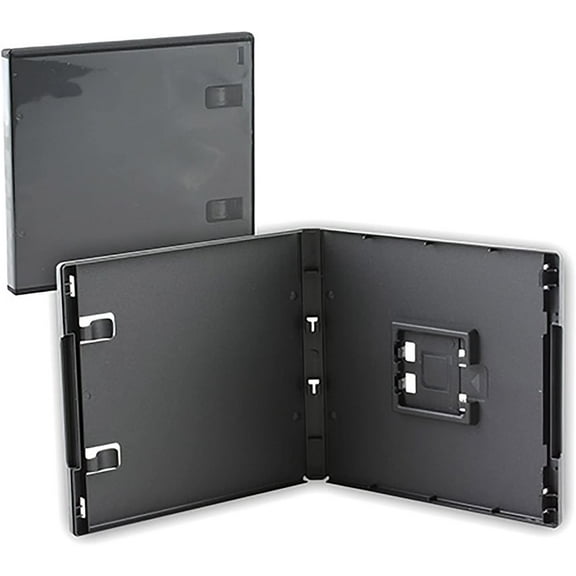 Third Party 3DS Media Package Single Cartridge Case, Black