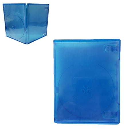 Third Party Media Package - 14mm Single PS4 / Blu-ray Case for Sony PlayStation 4, Blue