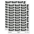thumbnail image 1 of Third Request Payment Billing Sticker Set - White - Gloss Finish - 1.5" Small, 1 of 7