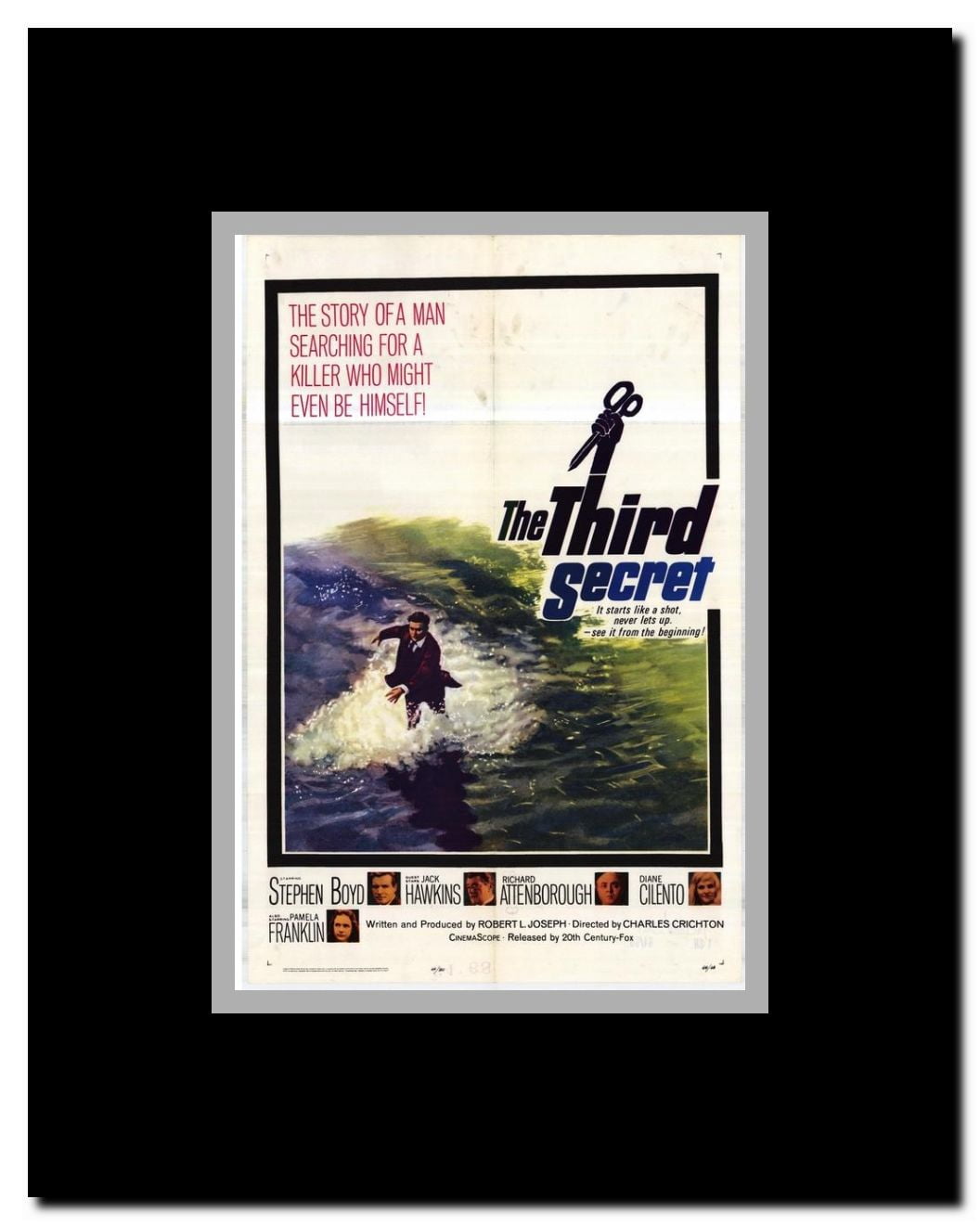 Third Secret Framed Movie Poster