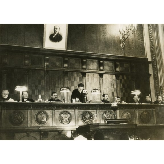 Third Session Of The Central Executive Committee Of Soviet Union Opened Jan. 23 History (36 x 24)