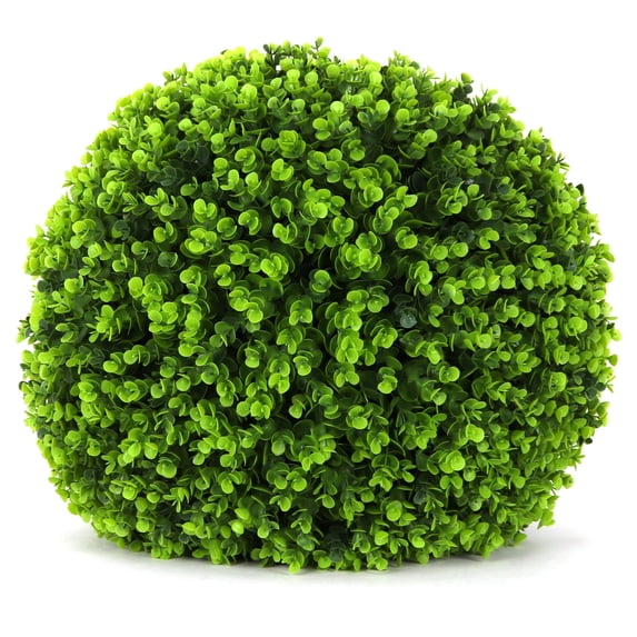 3rd Street Inn 19" Artificial XXL Wintergreen Topiary Balls - 2 Pack