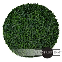 Third Street Inn 21" XXL Boxwood Topiary Ball 1-Pack