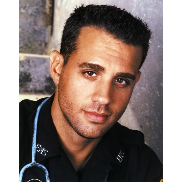 Third Watch Jason wiles Posed in Black Uniform Photo Print (24 x 30)