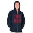 thumbnail image 1 of Third Wheel Funny Sarcastic Dating Zip Up Hoodie Men's Women's Brisco Brands S, 1 of 6