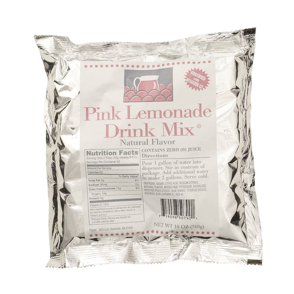 Thirst Ease Pink Lemonade Drink Mix, 18 Ounce -- 12 per case.
